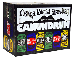 Oskar Blues Brewing - Canundrum Sampler (15 pack bottles) (15 pack bottles)