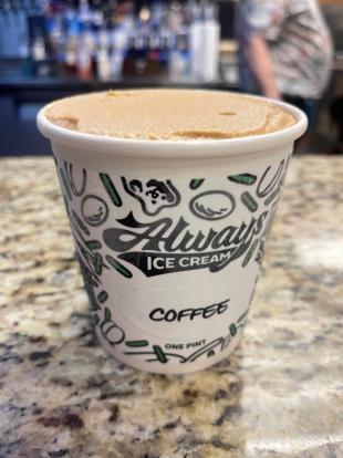 Always Ice Cream Company Coffee Pint