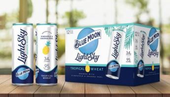 Blue Moon Brewing Company - Light Sky Tropical Wheat (12 pack cans) (12 pack cans)