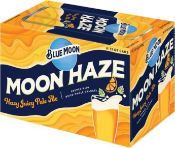 Blue Moon - Moon Haze (6 pack cans) (6 pack cans)