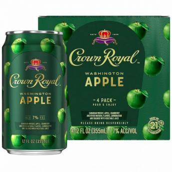 Crown Royal - Apple Canned Cocktail (4 pack cans) (4 pack cans)