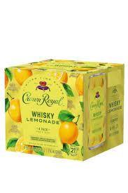 Crown Royal Lemonade Whiskey 4pk (4 pack cans) (4 pack cans)