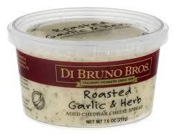 Di Bruno - Garlic And Herb Aged Cheddar Cheese Spread 7.6 Oz