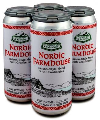 Groennfell Meadery - Nordic Farmhouse Mead (4 pack cans) (4 pack cans)