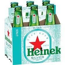 Heineken Silver 6pk Btl Btls (6 pack bottles) (6 pack bottles)