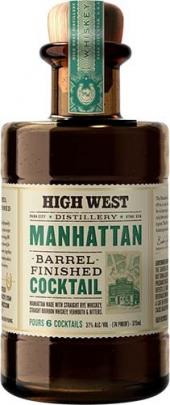 High West - Barrel Finished Manhattan Ready to Drink Cocktail (375ml) (375ml)
