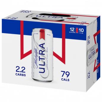 Michelob Ultra - 10 Oz Cans 12 Pack (12 pack 10oz cans) (12 pack 10oz cans)