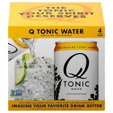 Q Drinks - Tonic 4pk (4 pack cans) (4 pack cans)