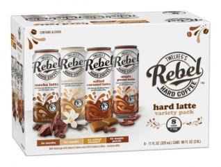 Rebel Hard Coffee - Variety Pack (8 pack cans) (8 pack cans)