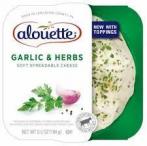 Savencia Cheese USA - Alouette Garlic & Herb Spreadable Cheese 6.5 Oz 0