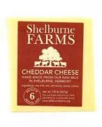 Shelburne Farms 6 Month Raw Milk Cheddar 8 Oz 0