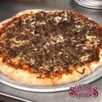Squires Famous - Take & Bake Meat Pizza 2016