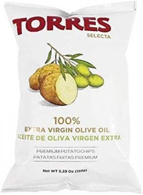 Torres - Extra Virgin Olive Oil Potato Chips 5.29 Oz