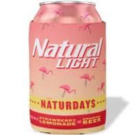 Anheuser Busch - Natural Light Naturdays Strawberry Lemonade (18 pack cans) (18 pack cans)