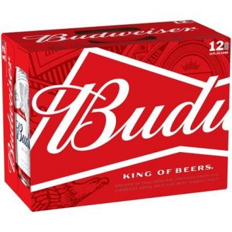 Anheuser-Busch - Budweiser (12 pack cans) (12 pack cans)