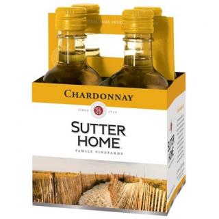 Sutter Home - Chardonnay NV (4 pack bottles) (4 pack bottles)
