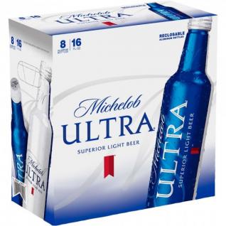 Anheuser-Busch - Michelob Ultra (8 pack 16oz aluminum bottles) (8 pack 16oz aluminum bottles)