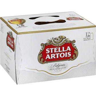 Stella Artois Brewery - Stella Artois (12 pack cans) (12 pack cans)