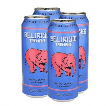Delirium Tremens - Belgian Ale (4 pack 16oz cans) (4 pack 16oz cans)