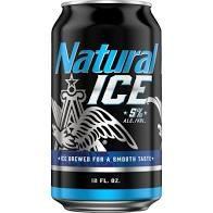 Anheuser Busch - Natural Ice (18 pack cans) (18 pack cans)