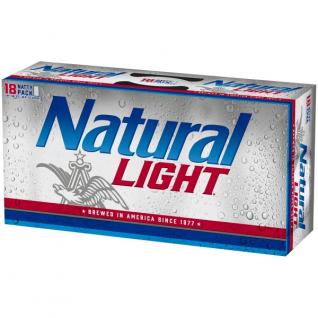Anheuser-Busch - Natural Light (18 pack cans) (18 pack cans)