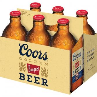 Coors - Banquet Lager (6 pack bottles) (6 pack bottles)